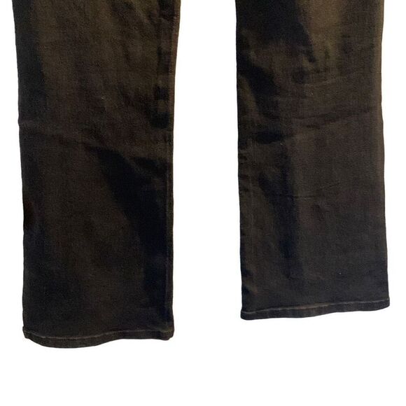 Pre Owned Women's Junior NOBO Mid Rise Boot Cut Jeans Black Sz 9 Casual Fashion - Picture 9 of 14